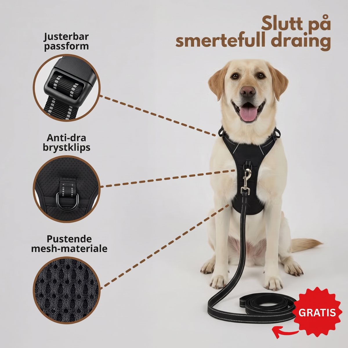 EASYTUR™ ANTI-TREKK SELE
